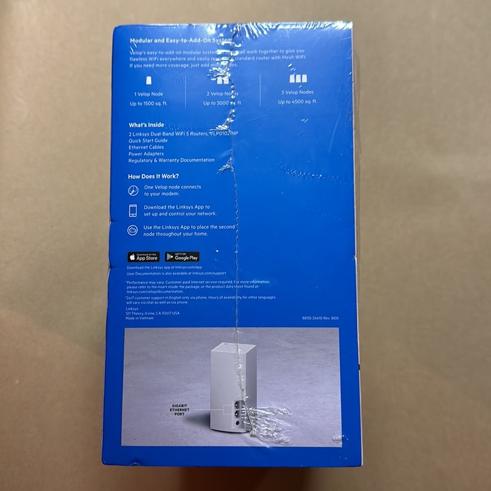Linksys 2-Pack VELOP Dual-Band Router - Picture 2 of 4